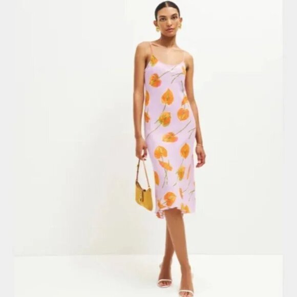 Reformation Emerick Dress in Luciana size XS NWT - Picture 3 of 12